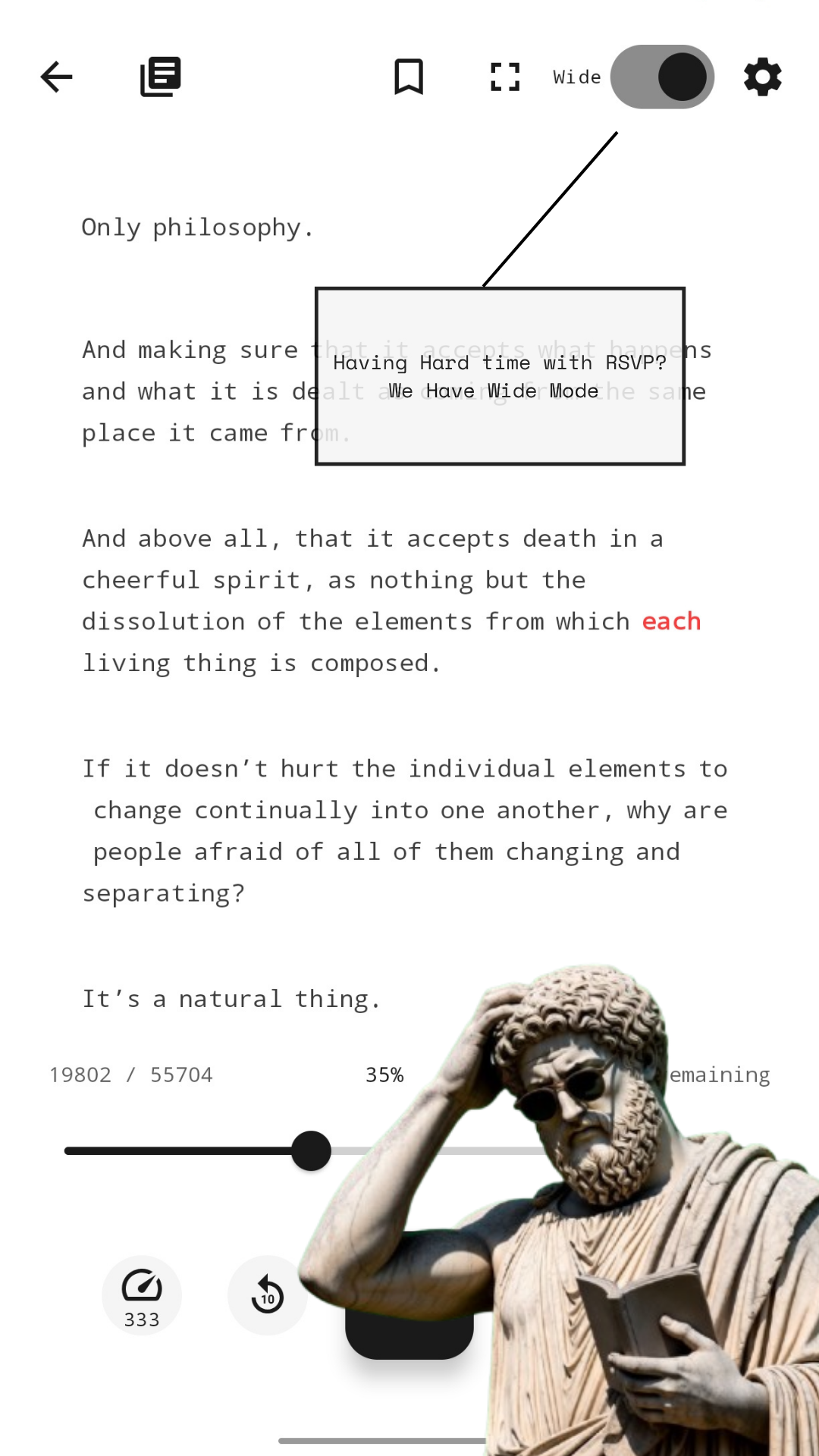 BlinkRead - Reading
